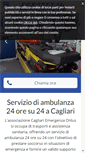 Mobile Screenshot of ambulanzacagliariemergenza.com
